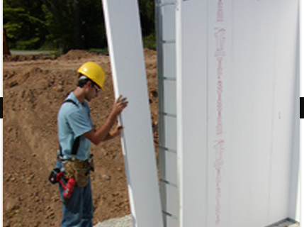 ICF construction and lower cooling biils